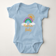 Bonito colorido Boho Rainbow Baby Shower Favor