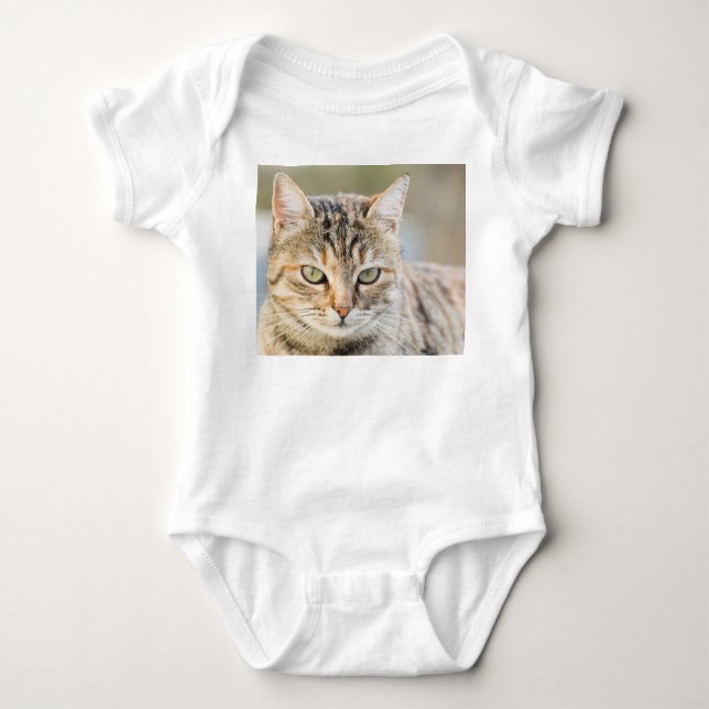 Body Para Bebé Bonito gato (Anverso)