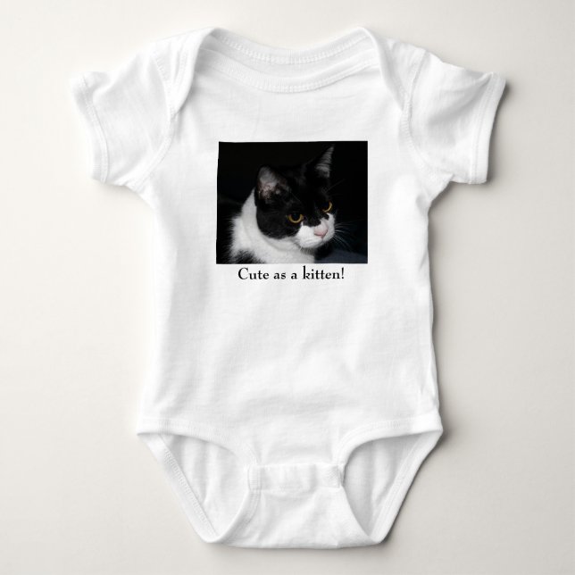 Body Para Bebé Bonito Kitty Infant Creeper (Anverso)