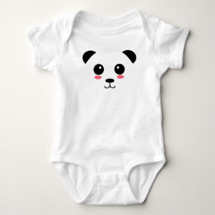 Body Para Bebé Bonito Panda