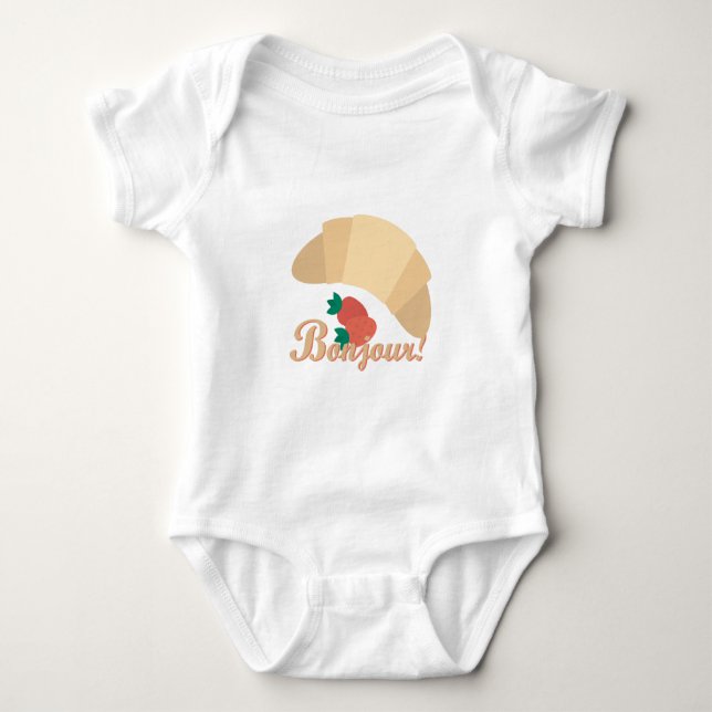 Body Para Bebé Bonjour (Anverso)