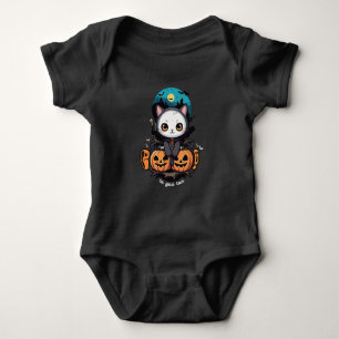 Body Para Bebé Boo a ti también Alas y calabaza de gatos