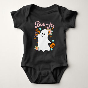 Body Para Bebé Boo-Jee   Fantasma retro