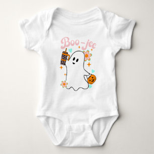 Body Para Bebé Boo-Jee   Fantasma retro