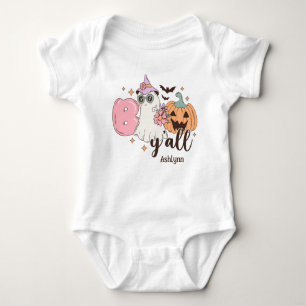 Body Para Bebé Boo Y'all Personalizado Halloween