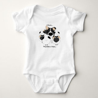 Body Para Bebé Border collie - manada de I… por lo tanto estoy