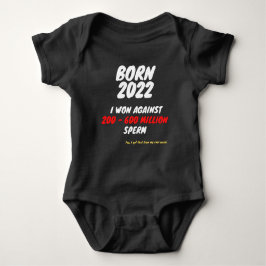 Body Para Bebé Born 2022 - I AM A WINNER Baby Strampler