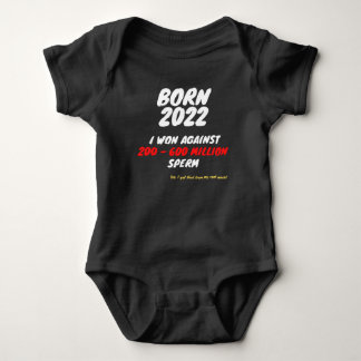 Body Para Bebé Born 2022 - I AM A WINNER Baby Strampler