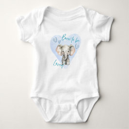 Body Para Bebé Born to Be Loved – Cute Elephant Baby Bodysuit