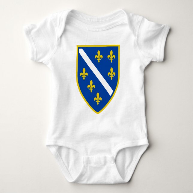 Body Para Bebé Bosnia (Anverso)