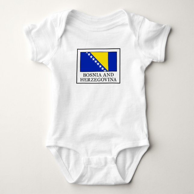 Body Para Bebé Bosnia y Herzegovina (Anverso)