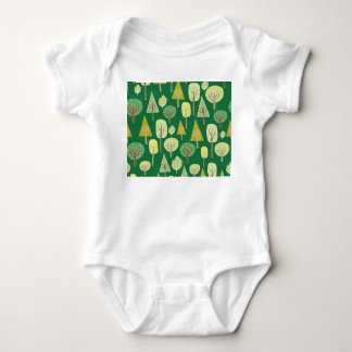 Body Para Bebé Bosque de verano: Diseño inspirado en la naturalez