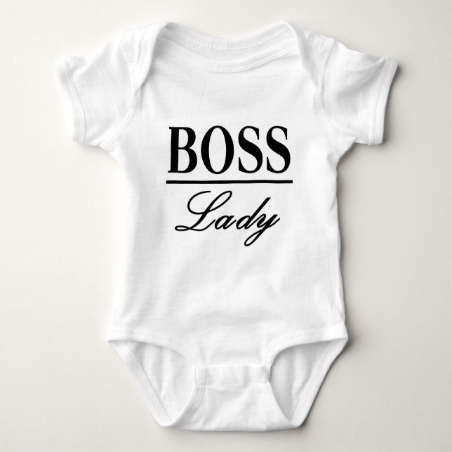 BODY PARA BEBÉ BOSS LADY (Anverso)