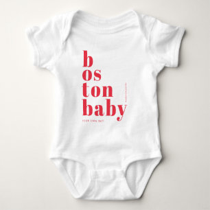Body Para Bebé Boston Massachusetts Nuevo regalo para padres