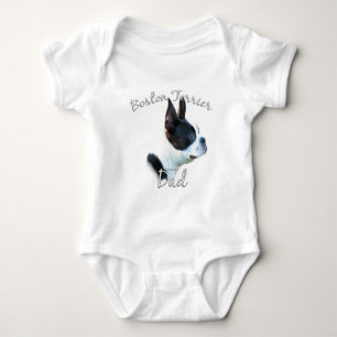 Body Para Bebé Boston Terrier Dad 2