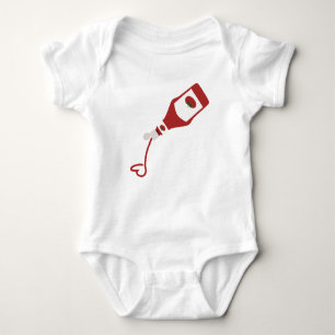 Body Para Bebé Botella Ketchup