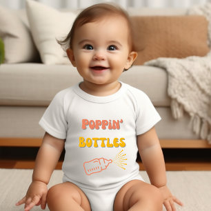 Body Para Bebé Botellas de Poppin'