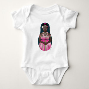 Body Para Bebé Bougainvillean Matryoshka Baby Bodysuit