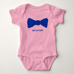 Body Para Bebé Bow Bow Tie Shirt