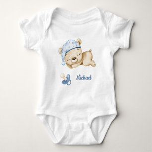 Body Para Bebé Boy Teddy Bear Baby Bear Baby Bodysuit
