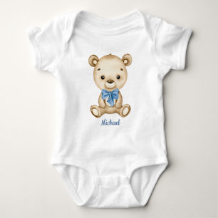 Body Para Bebé Boy Teddy Bear Baby Bear Baby Bodysuit