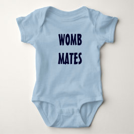 Body Para Bebé Boy Twins - WOMB MATES