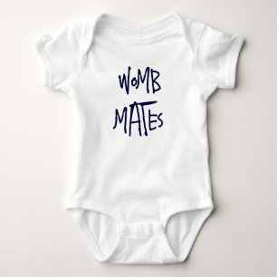 Body Para Bebé Boy Twins - WOMB MATES