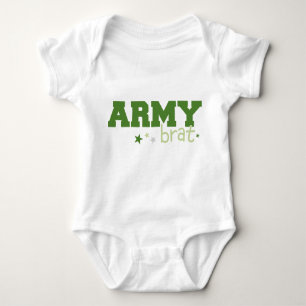 Body Para Bebé Brat del ejército