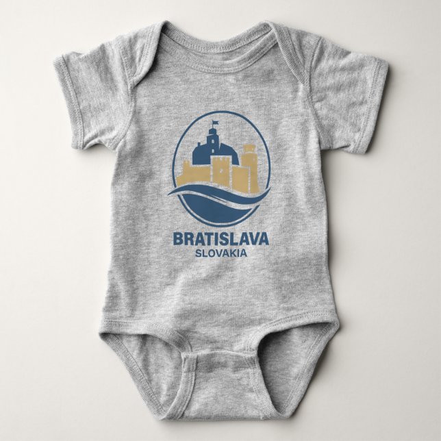 Body Para Bebé Bratislava Eslovaquia Europa (Anverso)
