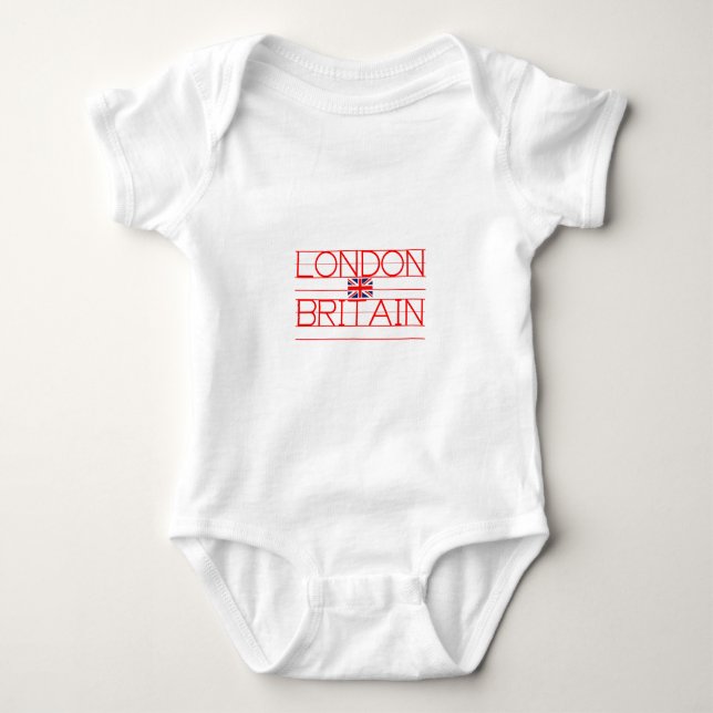 BODY PARA BEBÉ BRETAÑA DE LONDRES (Anverso)