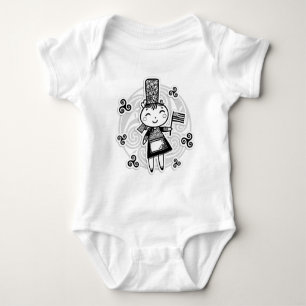 Body Para Bebé Bretonne Fille
