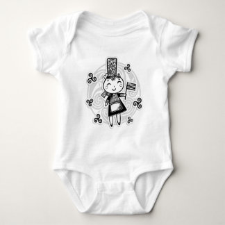 Body Para Bebé Bretonne Fille