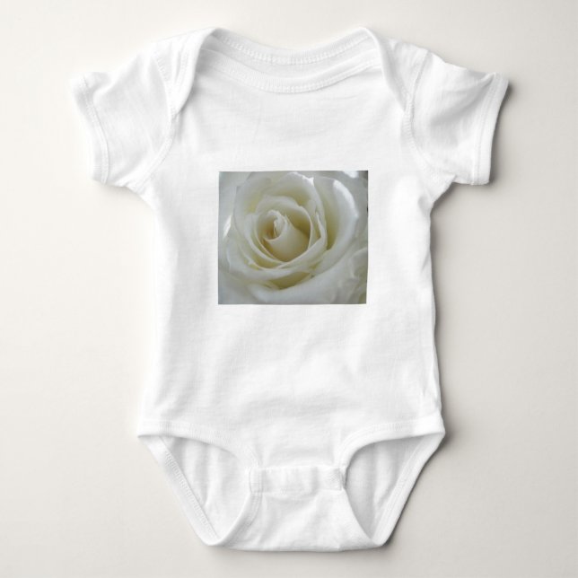 Body Para Bebé Brillo floral (Anverso)