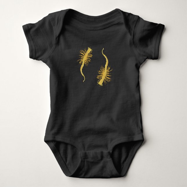 Body Para Bebé Brine Shrimp T-Shirt (Anverso)