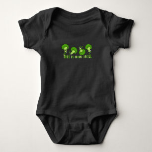 Body Para Bebé Broccoli Lover Así Es Como Pavo Vegetariano
