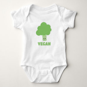 Body Para Bebé Bróculi del vegano