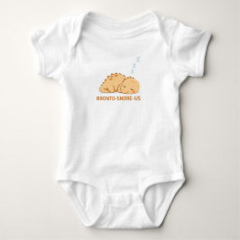 Body Para Bebé Bronto ronca Cute Dino Pun – Dinos divertidos Kawa