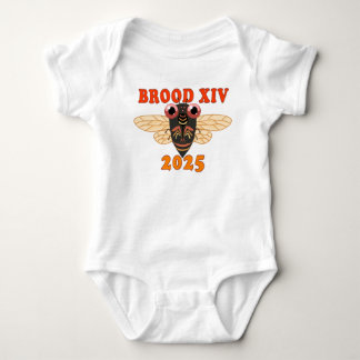 Body Para Bebé Brood XIV 2025 Equipo Cicada de una pieza