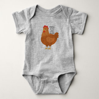 Body Para Bebé Broody Chicken Onsie