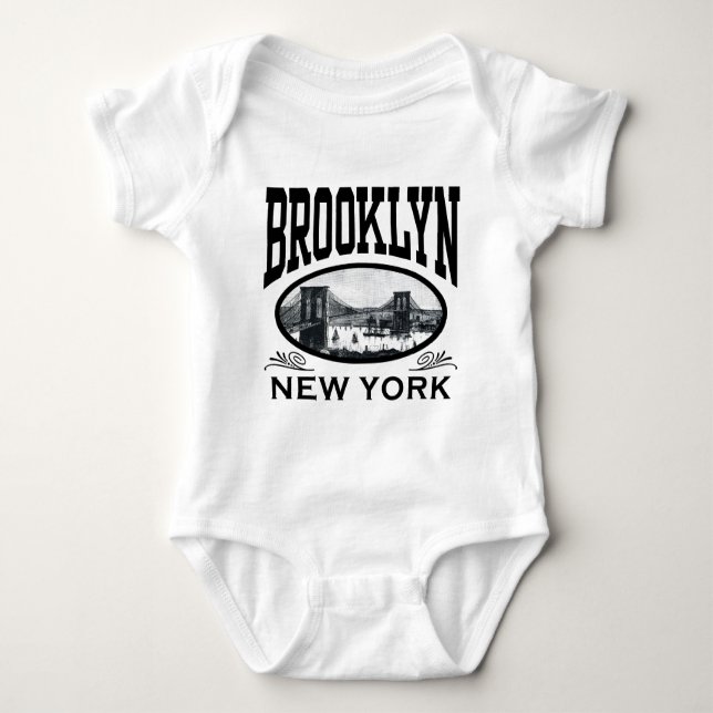 Body Para Bebé Brooklyn (Anverso)