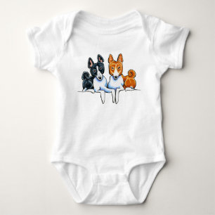 Body Para Bebé Brotes de Basenji