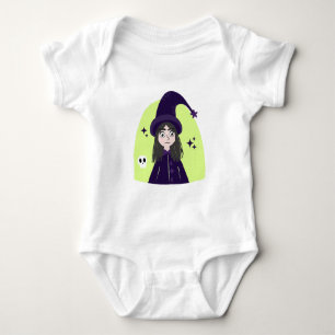 Body Para Bebé Bruja Encantadora Enfadada Adorable