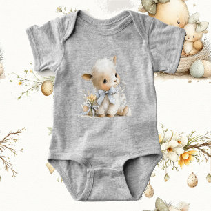 Body Para Bebé Brunch de acuarela de Pascua