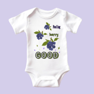 Body Para Bebé Brunches de arándanos