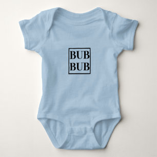 Body Para Bebé BUB BUB (Ver Coincidencias DA MAMÁES MAMÁES etc) B