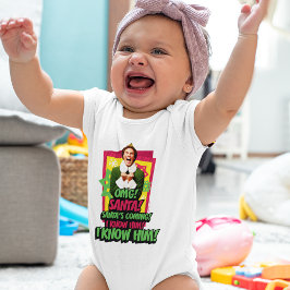 Body Para Bebé Buddy the Elf | ¡Dios mío! ¡Santa!