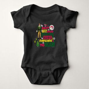 Body Para Bebé Buddy the Elf Navidades Cheer Cita Gráfica