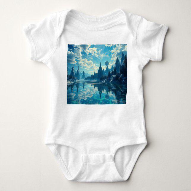 Body Para Bebé Buen Día En Algún Lugar... (Anverso)