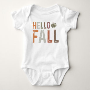 Body Para Bebé Bueno, hola otoño