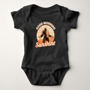 Body Para Bebé Buenos Días Sol Funny Bigfoot